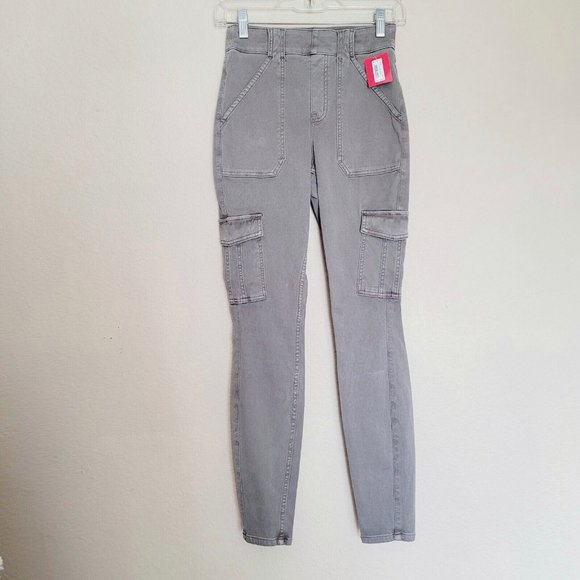 SPANX Pants - SPANX Gray Cargo Pants